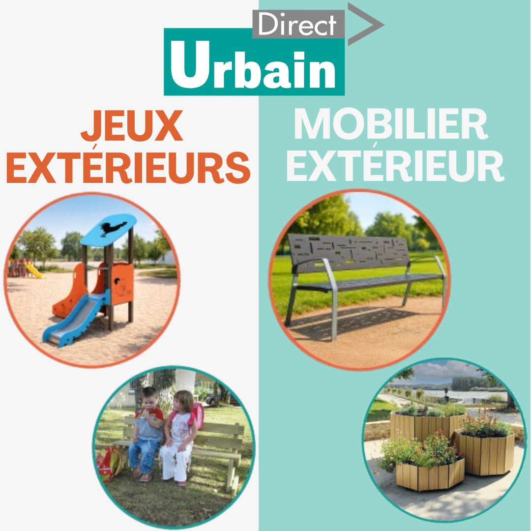 jeux extérieurs et mobilier urbain Direct Urbain